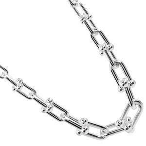Tiffany Graduated Link Necklace Silver